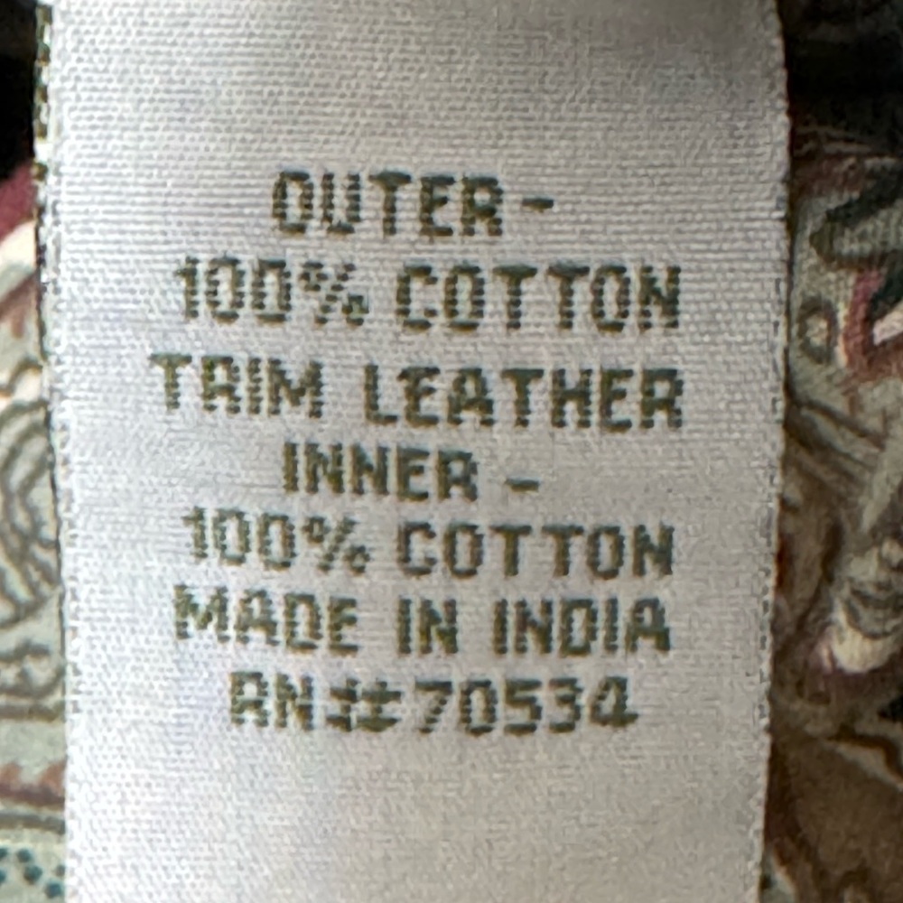 Orvis Olive Green Canvas Cross Body Messenger Bag with Brown Leather Accents - Picture 14 of 14